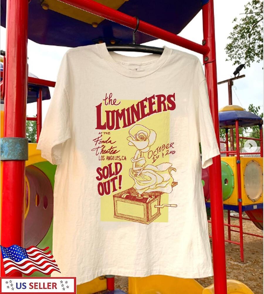 The Lumineers Band Live At Theater T-Shirt Unisex S-234XL Shirt E1110 Unisex T-Shirt XL