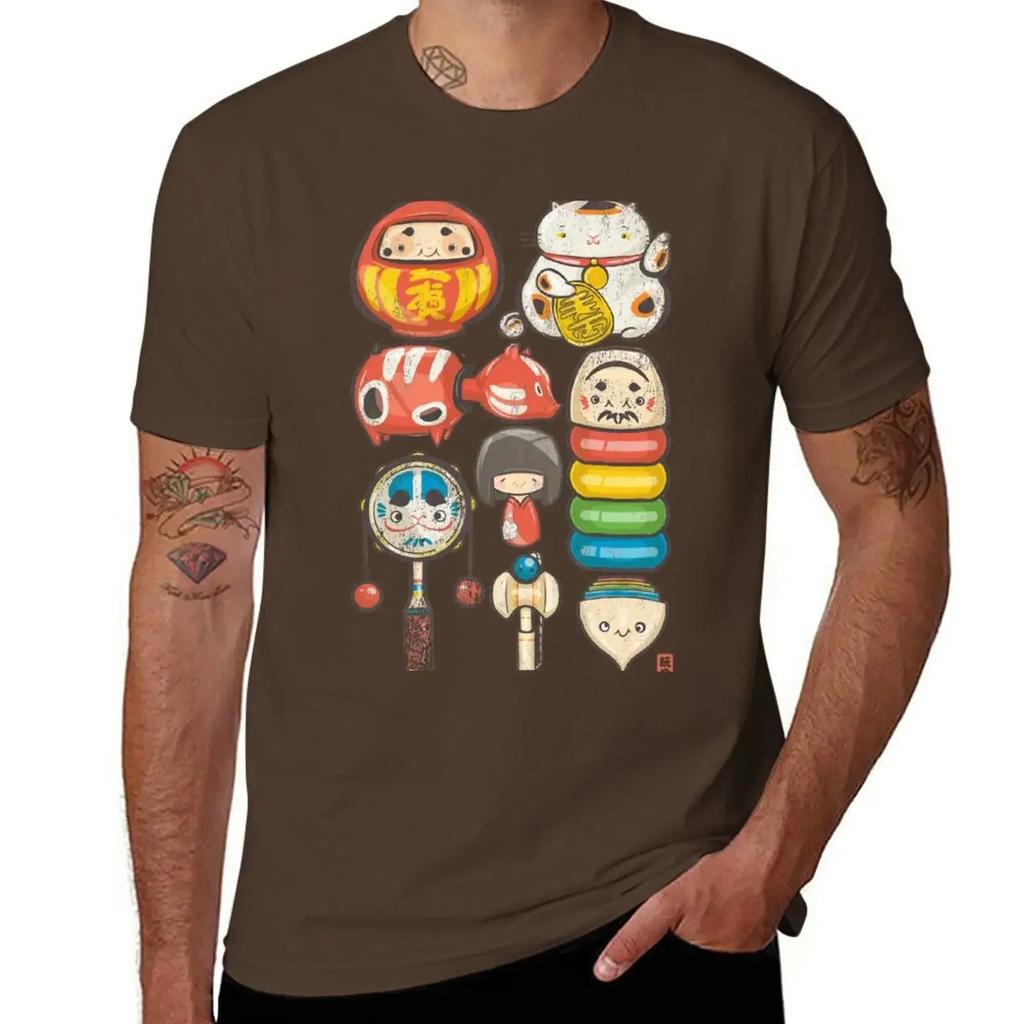 [Special Lucky Toy Box] T-Shirt Plus Sizes Kawaii Clothes Mens Graphic T-shirts Hip Hop