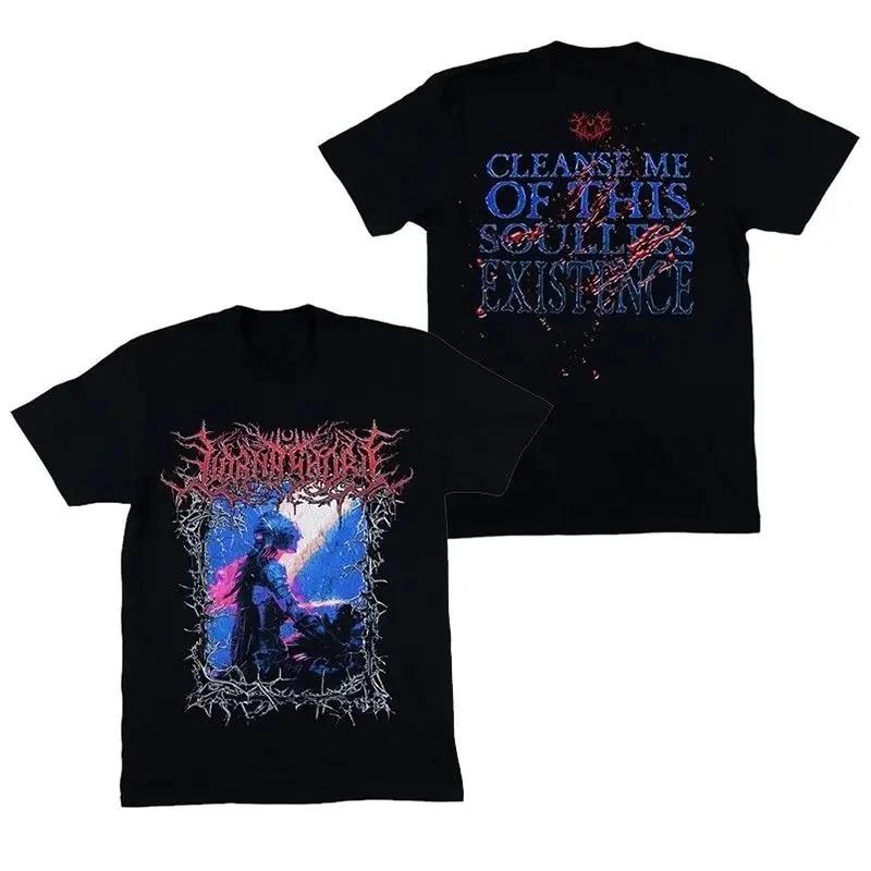 Lorna Shore T-Shirts Graphic Print Rock Tees COTTON UNISEX 4XL