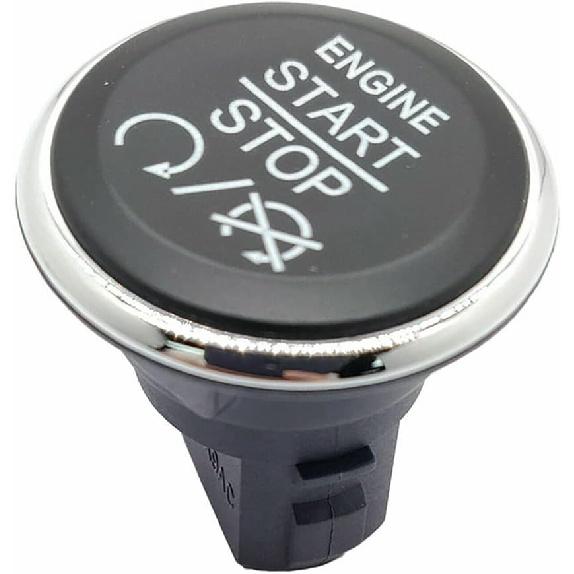 LIRU Push Start Button Replacement for Jeep for Dodge for Chrysler 2009 2010 2011 2012 2013, 1FU931X9AC 33370101