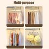 Multifunctional White 6 Hook Hanger, 360° Rotating Bra Organizer Rack for Saving Space,Home Scarf Belt Hats Tie Storage Hanger