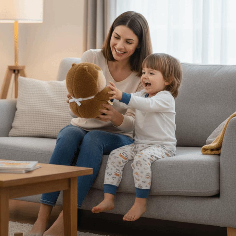 Throw Pillow Groundhog Plush Toy Stuffed Animals Big Tooth Mouse Doll  Baby Infants