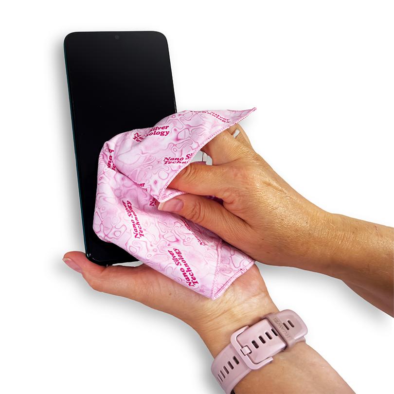 Sunbeam Pink Raypath Glasses Cleaner