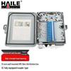 HAILE 12-Core Wall-Mounted Fiber Distribution Box with Coupler (Includes 12 Pigtails + 12 Flanges)
