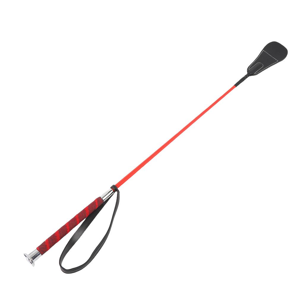 Riding Whip Horse Dressage Crop Equestrian Equipment 68cm with Rubber Wrist Strap Palm