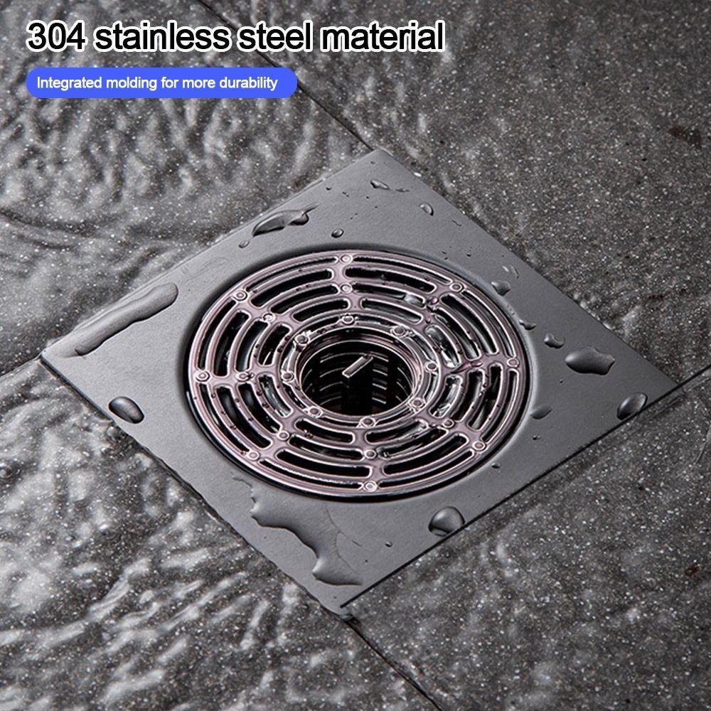 Seal Stopper Drain Cover Square Basin Drain Filter  Old Floor Drains Remodeling Accessory