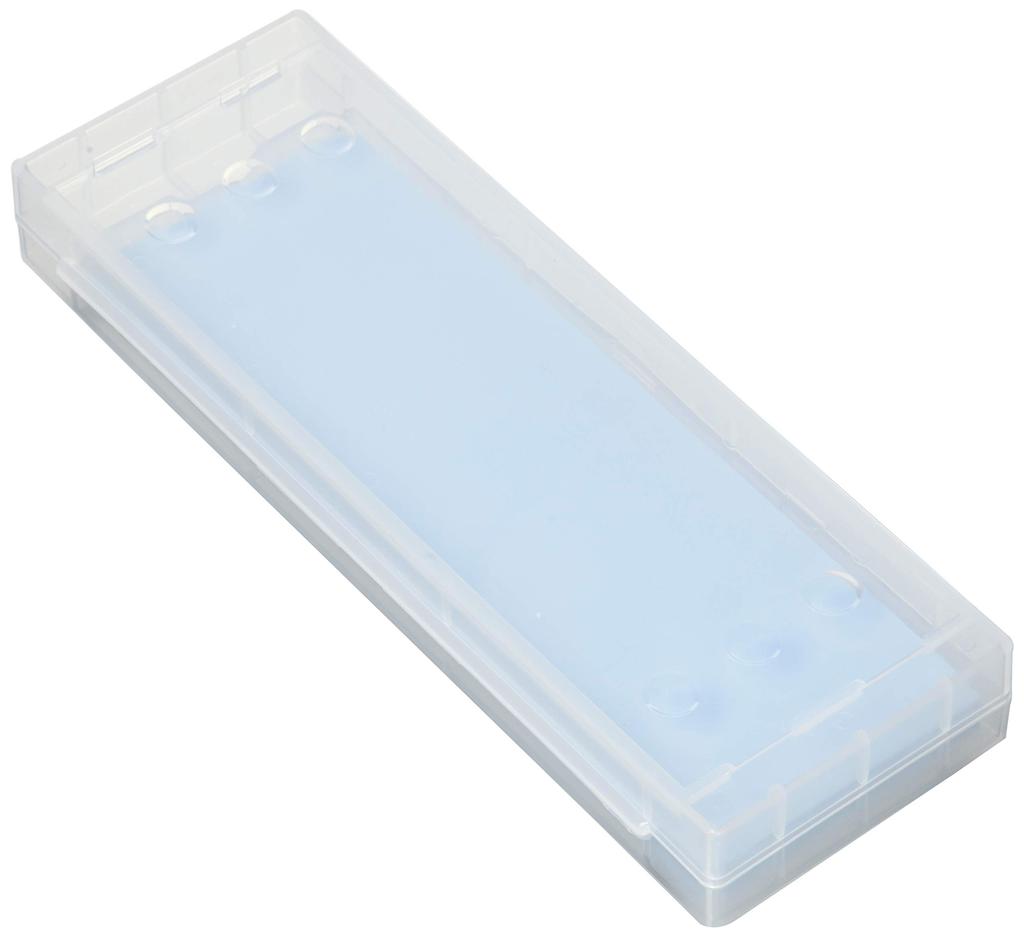 NANIWA Affilatura Professionale Goken Kagayaki con Pietra per Affilare 210 x 70 x 10, #1000, Supporto/Custodia, mm, NK-2010