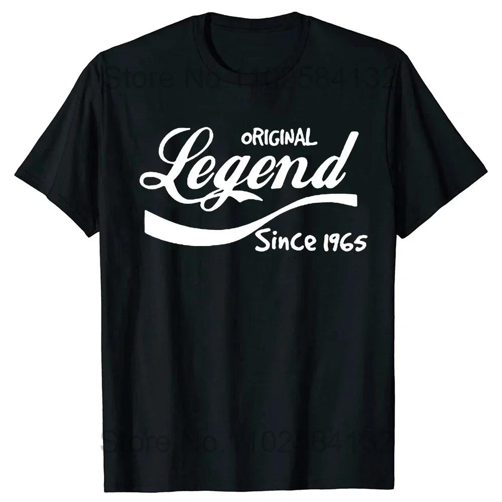Funny 59th Tee Vintage Legends Born In 1965 59 Years Old T Shirts Summer Style Graphic Cotton Birthday Gift Idea T-shirt Men