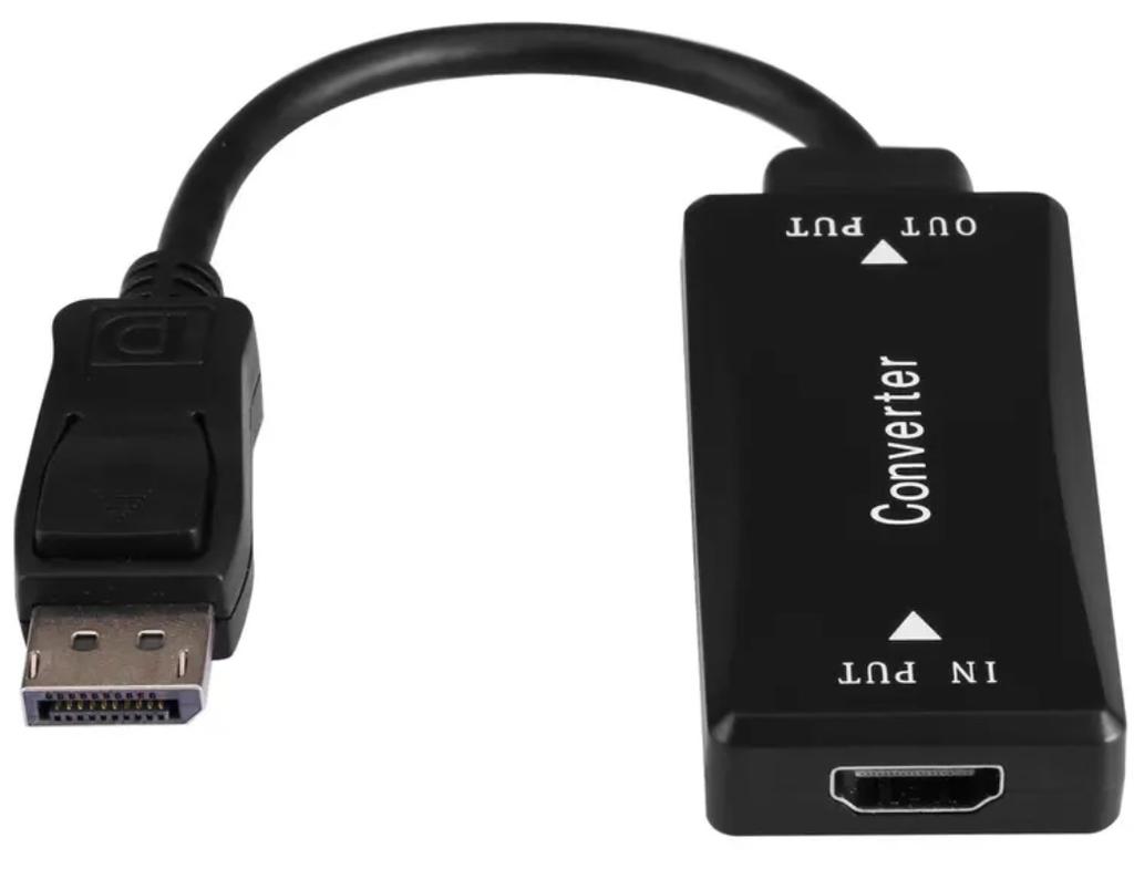 HDMI 4K Buchse zu DisplayPort Stecker Adapter