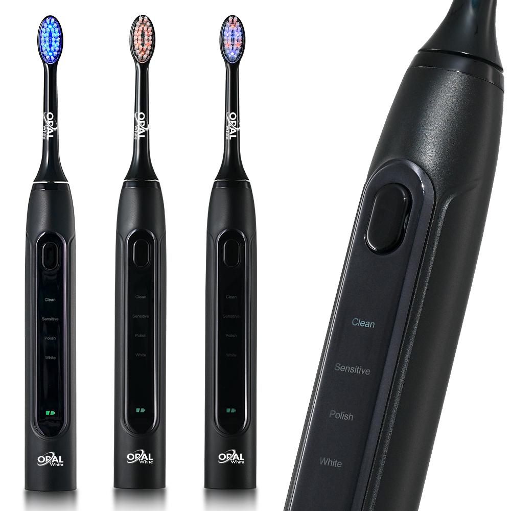 2025 Blue Light New Multi Functional Teeth Whitening High-efficiency Cleaning Electric Toothbrush for Home Use чёрный