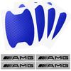 Car Door Sticker Carbon Fiber Scratches Auto Handle Protection Film For Mercedes Benz AMG GLE GLS GLC CLA GLB ML C500 C200 C300 W204 W206 W212 W203