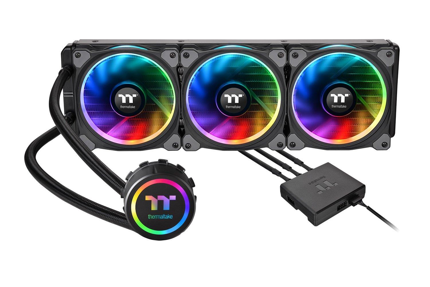 

Thermaltake Floe Riing RGB 360 TT Premium Edition Integrated Liquid CPU Cooler with RGB FN1114 [Equipped LED] CL-W158-PL12SW-A