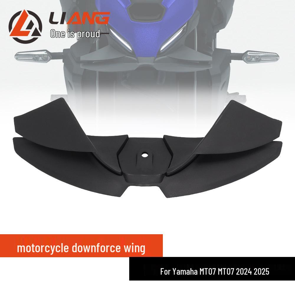Yamaha MT07 2024-25 Front Winglet Spoiler Kit Black