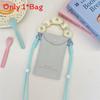 Casual Embroidered Polyester Phone Bag With Snap Closure For Daily Use