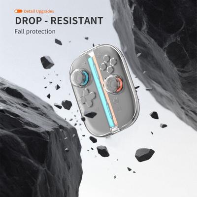 Yousheng Joypad Protective Case for Nintendo Switch 2 Joy-Con Dustproof Shockproof Game Controller Protector Clear PC Shell Game Cassette Storage Box