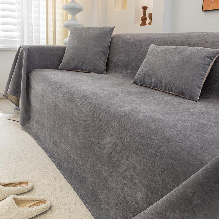 

Водонепроницаемое полотенце для дивана с защитой от мочи, в стиле Nordic Ins, всесезонное универсальное нескользящее покрытие для дивана с защитой от царапин и кошек 180*130cm