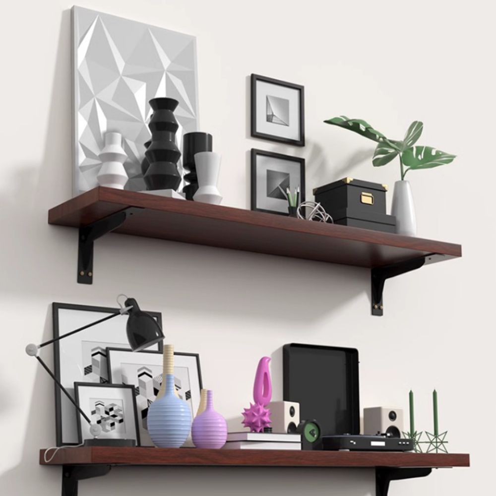 Držáky polic ve tvaru L 6-18 palců Nosný rám pro dělící stěnu Držáky pro plovoucí police Knihovna