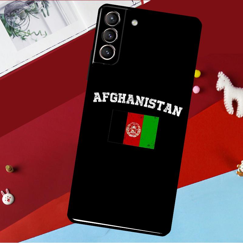 Afghan Afghanistan Flag Banner Funda For Samsung Galaxy S26 S25 S24 S21 S22 S20 Ultra S9 S10 Plus S23 FE S25 FE Phone Case