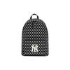 Monogram Collection Polyester Backpack Regular Unisex Black Casual 3ABKL021N