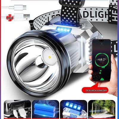 UOSU Wiederaufladbare LED-Stirnlampe