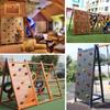 10 Piezas Juguetes para Niños Roca Plástico Madera Piedras para Escalar Pared Niños Juguetes Juegos Pared de Escalada Agarre Manos Pies Kits de Agarre Juego Infantil