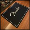 Creative F-Fender Guitar Print Carpet Living Room Decor Sofa Rug Music Lovers Bedside Soft Rug Lounge Room Nonslip Floormat Gift