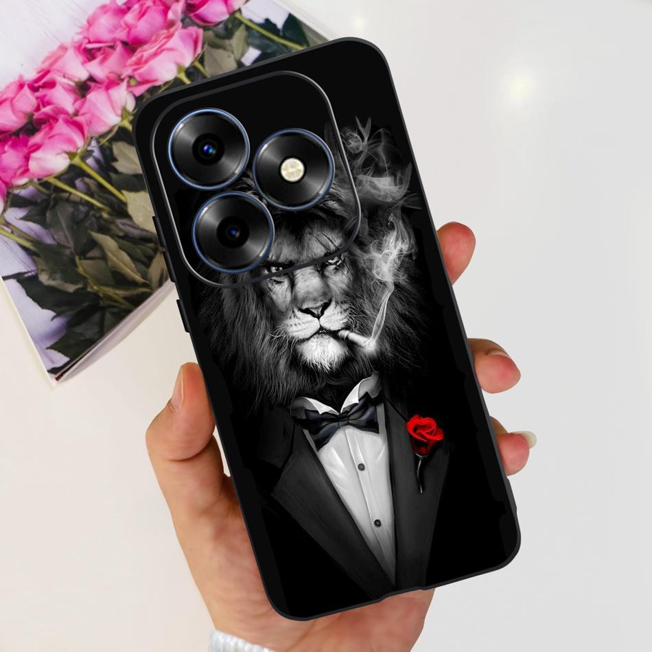 For Itel S23 Plus S681LN case itel S23 S665L Fashion Elegant Painted Soft Silicone TPU Phone Back Cover For Itel S23+ S23Plus