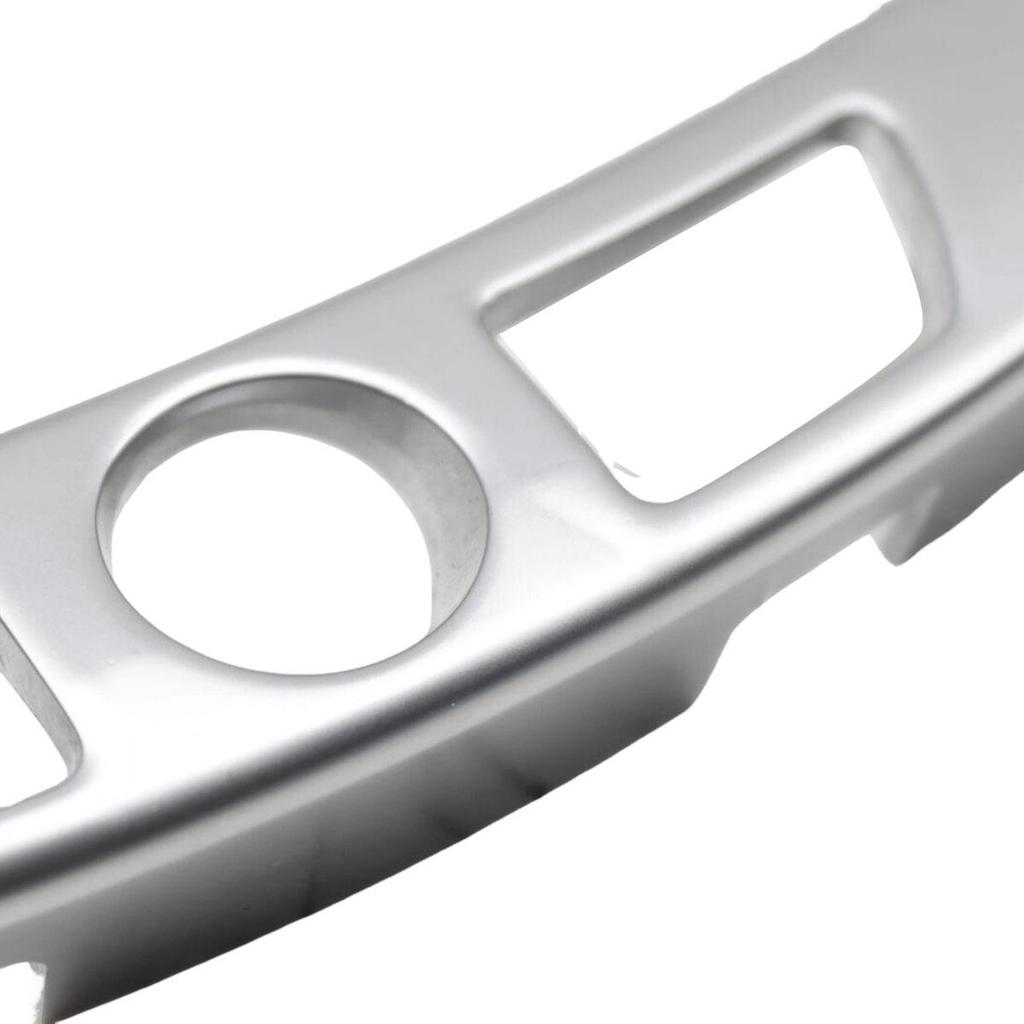Car Center Console Armrest Lock Switch Trim Cover Chrome Bezel 51169113685 for BMW 7 Series F01 F02 740I 750I 2010-2015
