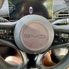 BYD Atto3 Yuan PLus Seal Dolphin Seagull Car Steering Wheel Center Sticker Stainless Steel Suede Cover ATTO 3 EV Accessories
