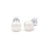 Earrings - Pearls & Colors - Freshwater Cultured Pearl - White Pearl - 925 Sterling Silver - AAA+ Quality - Woman