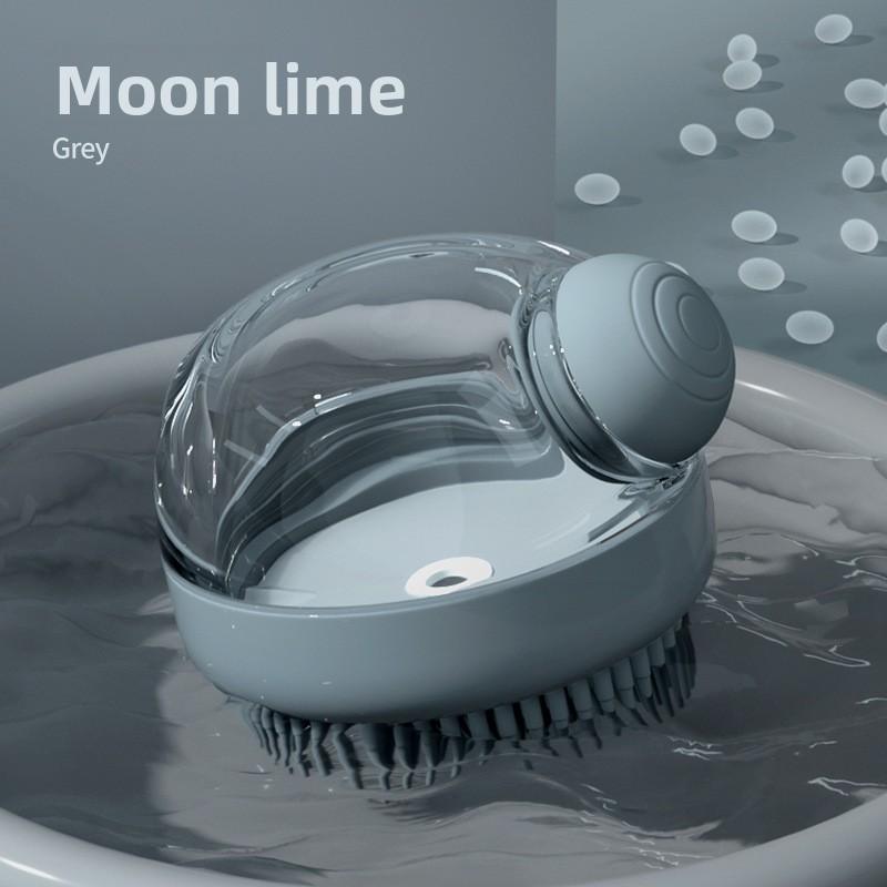 Pet Dog Bath Brush, Silicone Soft Bath Foaming Bottle, Massage Brush, Teddy Corgi Scrubber, Cat Bath Magic Tool