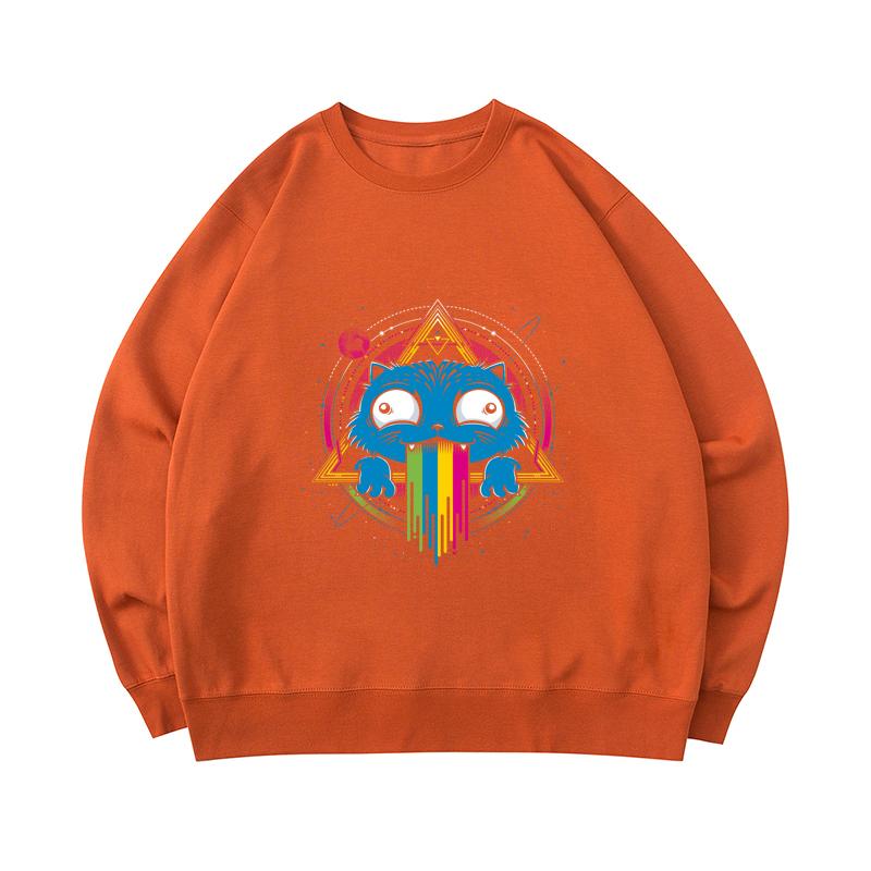 galaxy print sweater