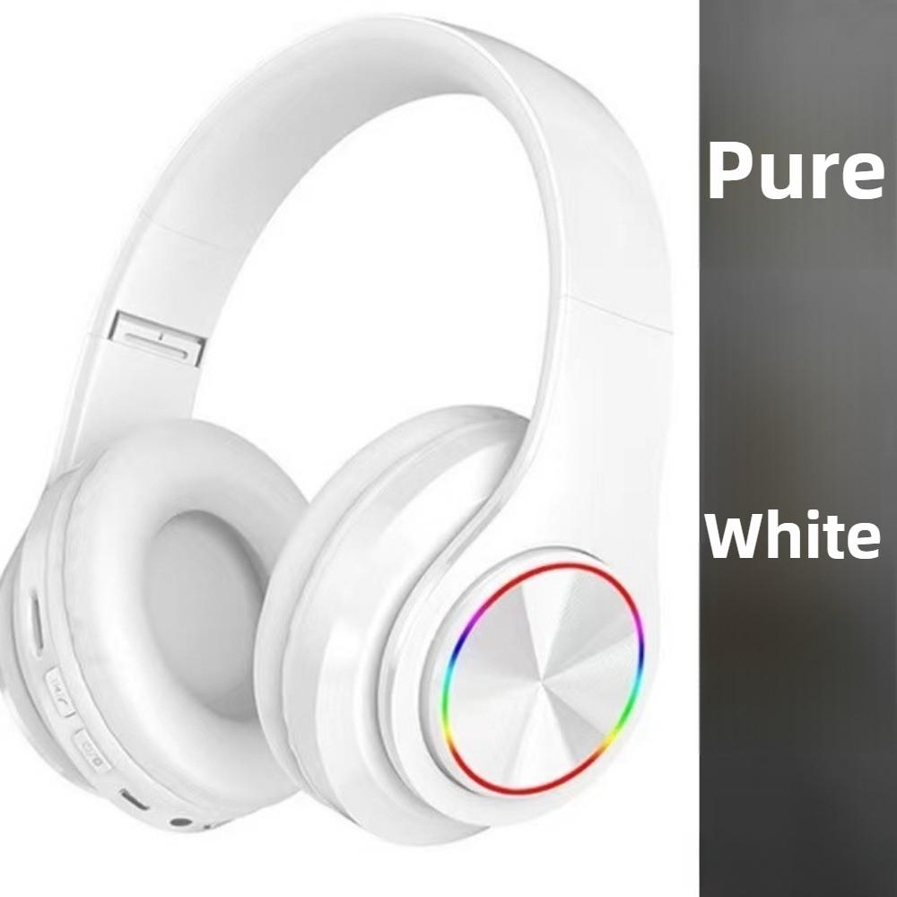 

Creative Design Luminous Wireless Headset Bluetooth Headset Game High Sound Quality слонова кістка
