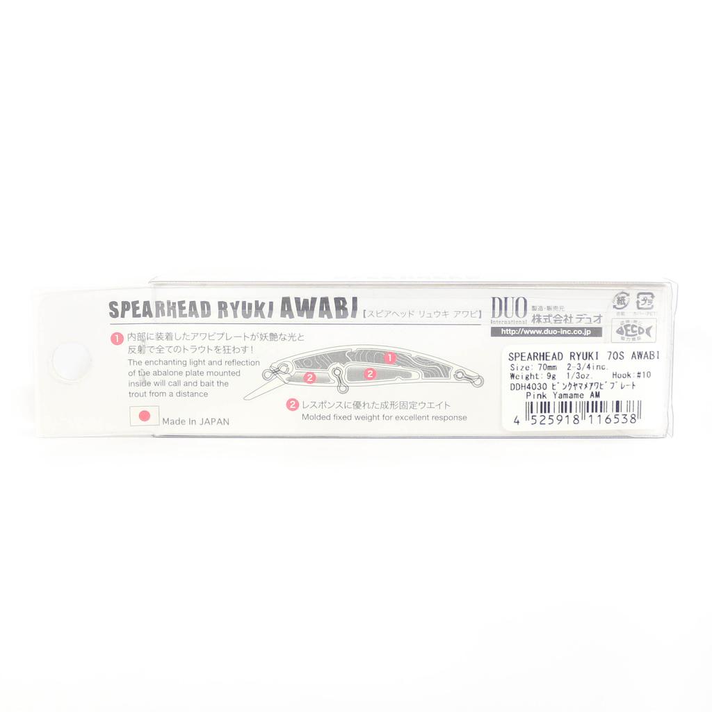 DUO Isca de afundamento Spearhead Ryuki 70S Awabi DNH4042 (6569)