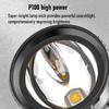 Super Bright P100 Led Flashlight High Power Long Shot Torch USB Rechargeable Handheld Searchlight Outdoor Spotlight Camping Lamp