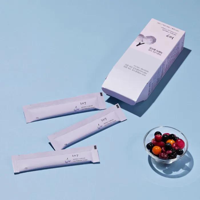 Hanaega X Aronia Vinegar Low Molecular Collagen Jelly (20g x 42 packs) _Hanaega X Aronia Vinegar Low Molecular Collagen Jelly (20g x 42 packs) 3 boxes