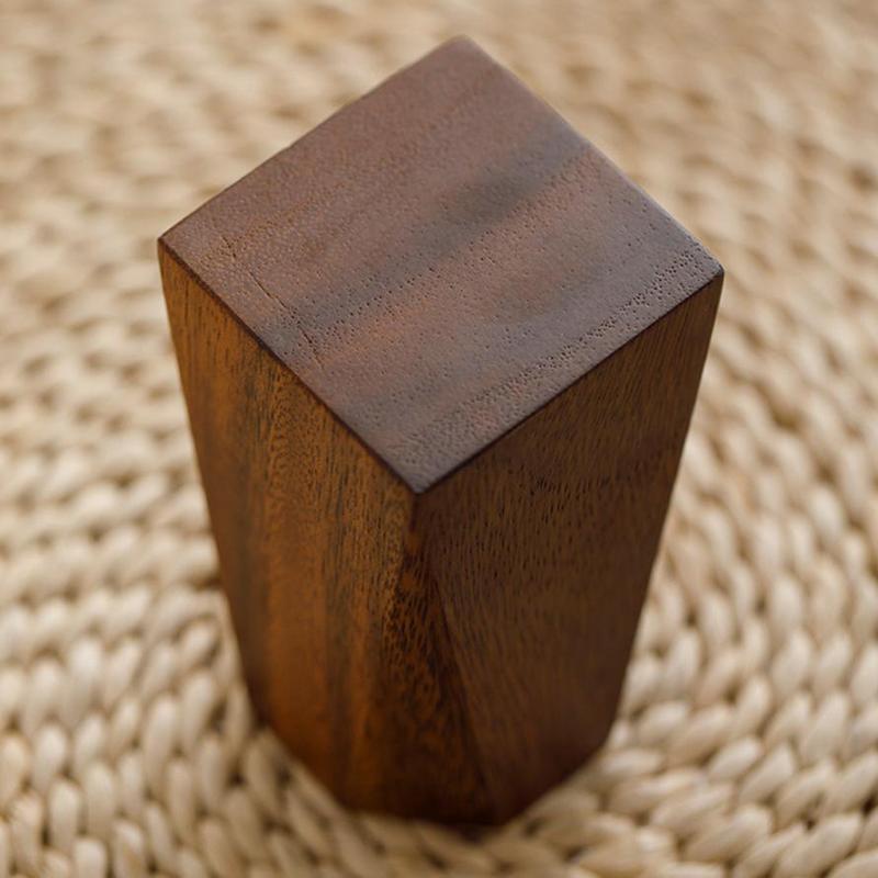 Black Walnut Pen Holder Polishing Design Desktop Storage Supplies Wooden Desk Accessories Pen Storage Box Walnut Pen Holder