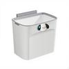 Kitchen Trash Can, Hanging Waste Bin, Odor Control Sweating Dog White Small