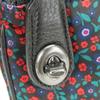 Used COACH Shoulder Bag F59436 Nylon/leather black multicolor flour