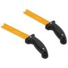 2Pcs Magnet Woodworking Push Stick ABS AntiSlip Saw RustResistant Hand Operated Tools