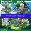 Mini Magnetic Building Blocks: Light-Up Forest Adventure Toy Set