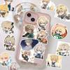 Sunsyea Honkai: Star Rail Merch Fans Collection Role Stickers Aventurine 63 Pieces