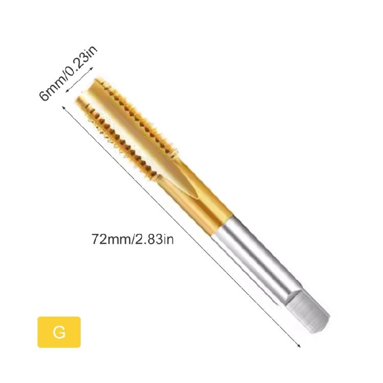 Machine Taps With Integrated Drilling And Threading Functions For High Speed Stainless Steel Reduced Friction And Wear