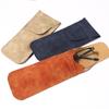 Velvet Lining Sunglasses Bag Covered Eyeglasses Holder Small PU Leather Glasses Bag  Outdoor