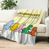 Funny cute Art Cartoon Dinosaur Home Flannel Warm Comfort Soft Plush Blanket For Sofa Living Room J-joguman Bedroom Travel Gift