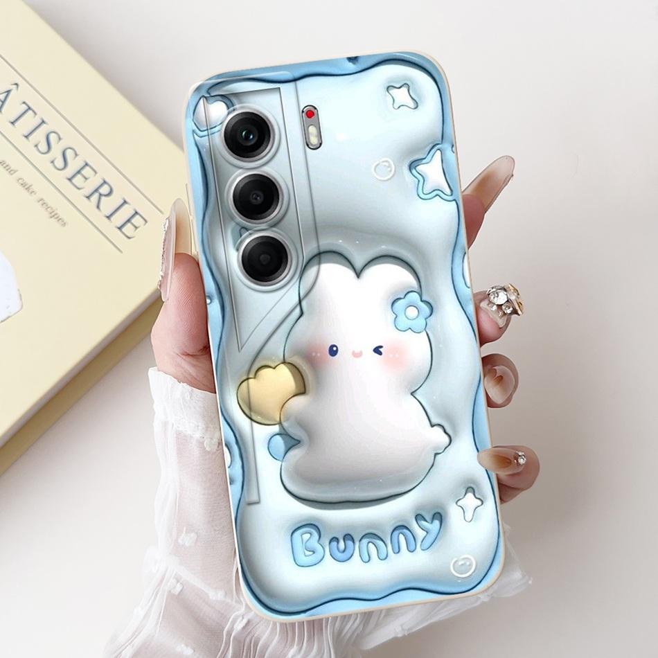 For Tecno Camon 40 Pro 4G Camon40 CM5 CM6 Elegant Butterfly Floral Phone Case For Camon 40 40Pro 4G Soft Silicone Cases Bumpers
