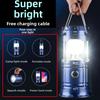 Solar Rechargeable Camping Emergency Lighting Super Bright Tent Horse Light