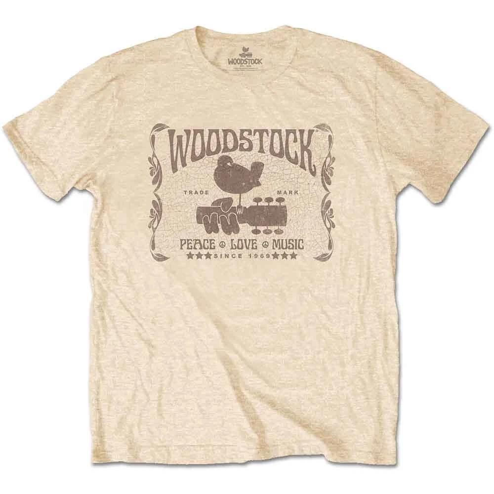 Woodstock Unisex Tee: Since 1969 - Large - Yellow XL