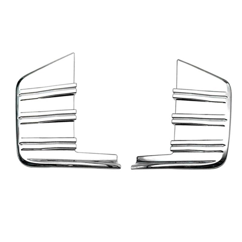 2pcs Front Fog Light Cover Trim for Chevy Silverado 1500 - Auto Parts