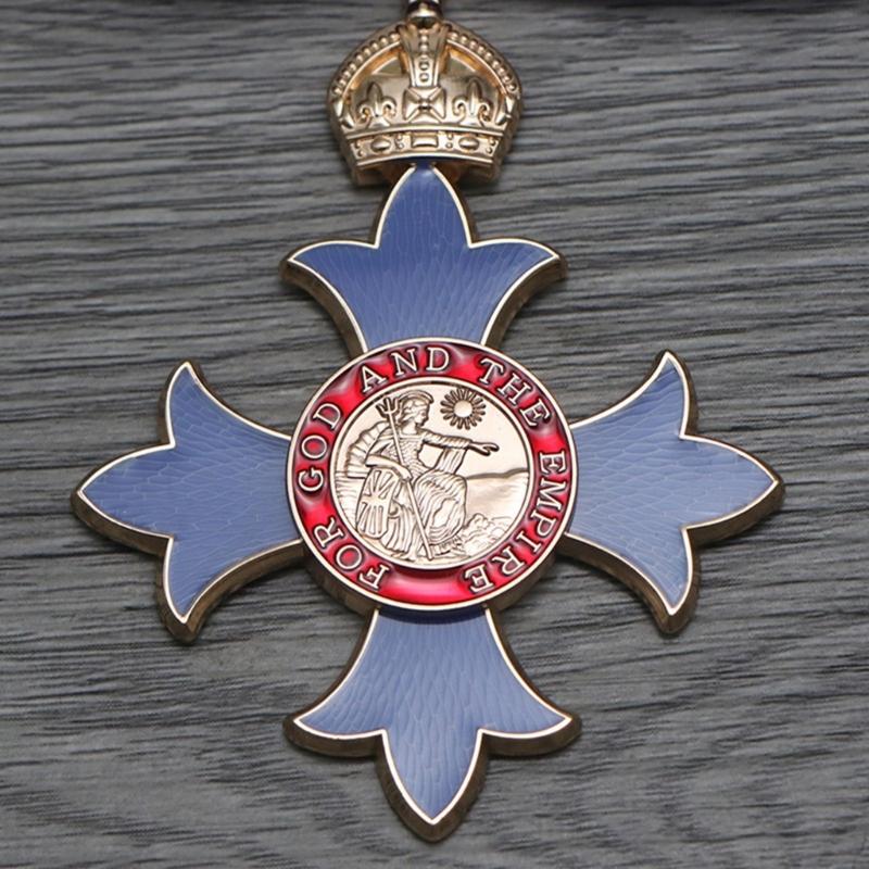 Spille a Spilla Medaglie Militari Ordine dell'Impero Britannico Ordine Cavalleresco Britannico Distintivo Decorativo Spilla Souvenir
